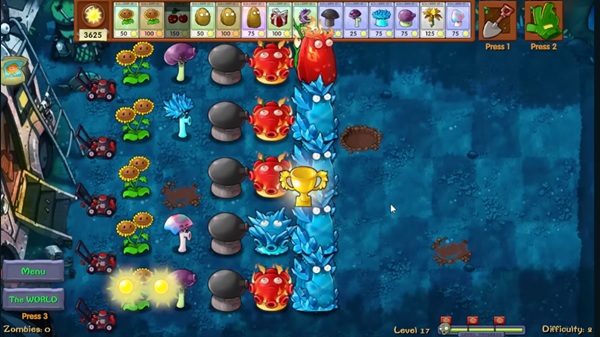 narrativa implicita en pvz fusion android detras de cada batalla