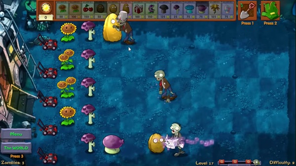 narrativa implicita en pvz fusion detras de cada batalla